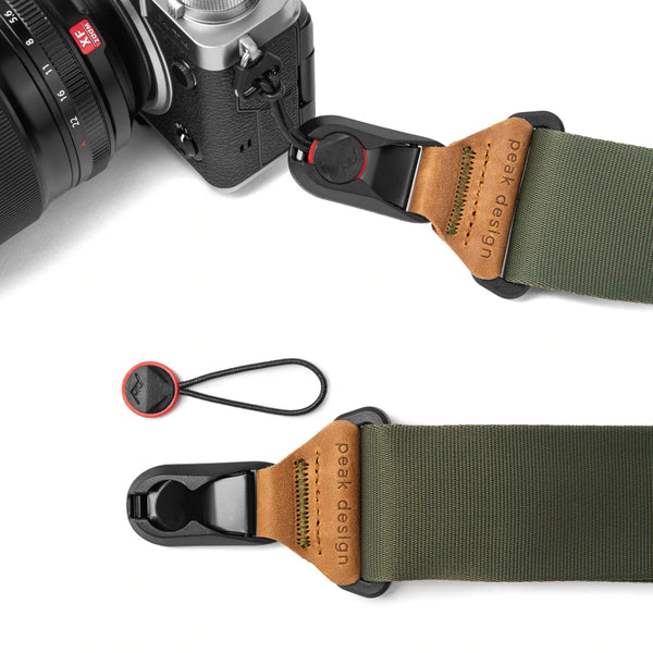 Leather Camera Strap | Peak store Design | Adjustable Length | PD Adams St 5