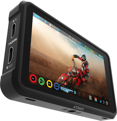 Atomos Ninja V 5 4K Recording Monitor Kit with 2 L-Series Batteries,  Charger, and battery portable monitor